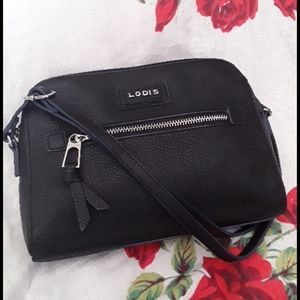 Lodis All Leather Slim Adjustable Crossbody